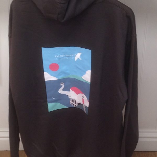 Mens Falcon Boats Hoodie - XS