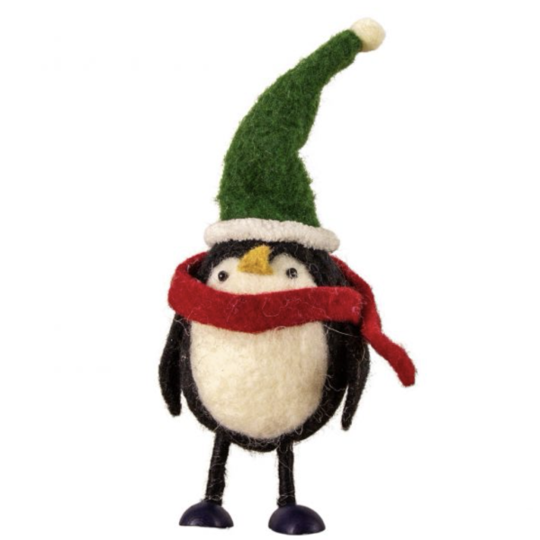 Preston Penguin with Red Scarf