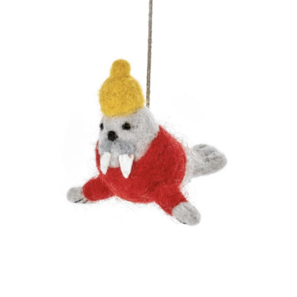 Felt Winston the Walrus