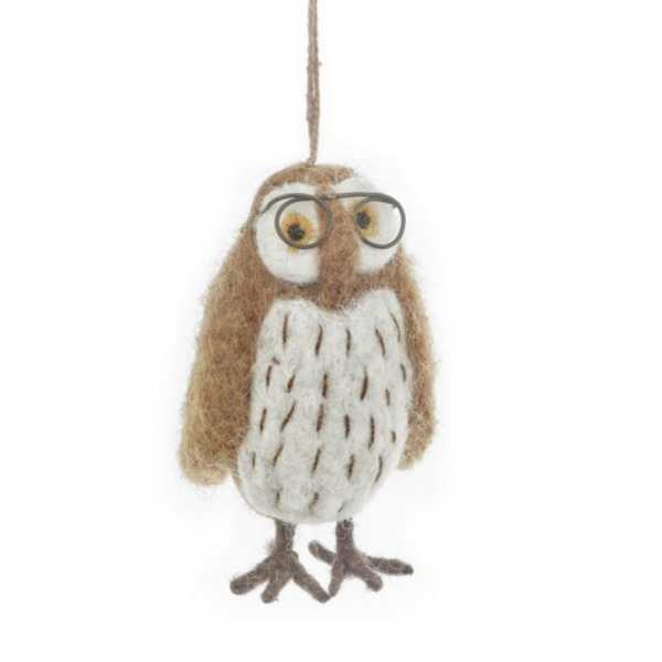 Felt Wilson the Wise Owl