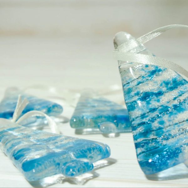 Mini christmas tree blue - MA