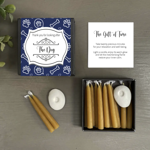 Thank you looking after The Dog candles - CG