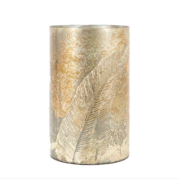 Large Plume Vase- Gold - GD