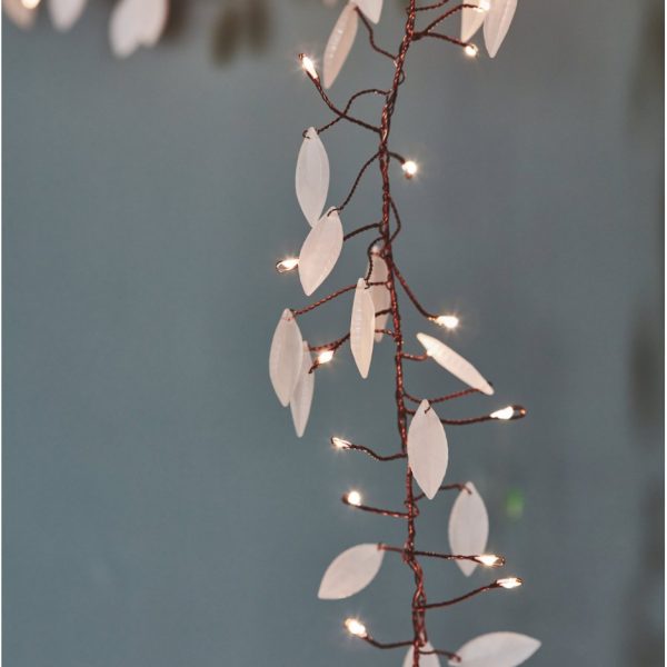 Leaf Cluster fairy lights - mains power - LL