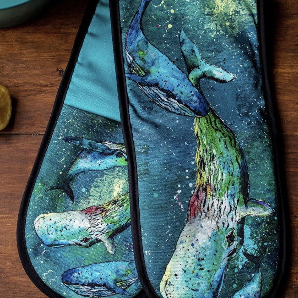 Dollyhotdogs Oven Glove - Whale