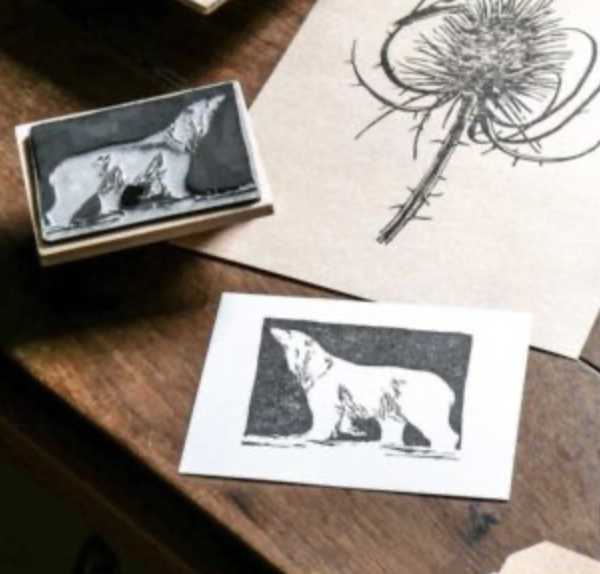 Polar Bear 4 Inch Stamp - Jackie Morris - ES