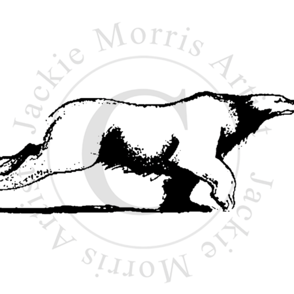 Bear 3 inch Stamp - Jackie Morris - ES
