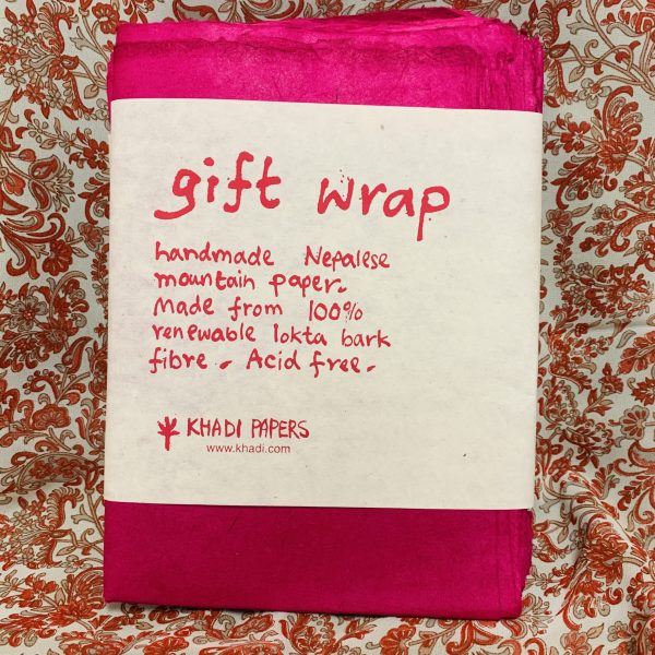 Paper Wrap Fuschia