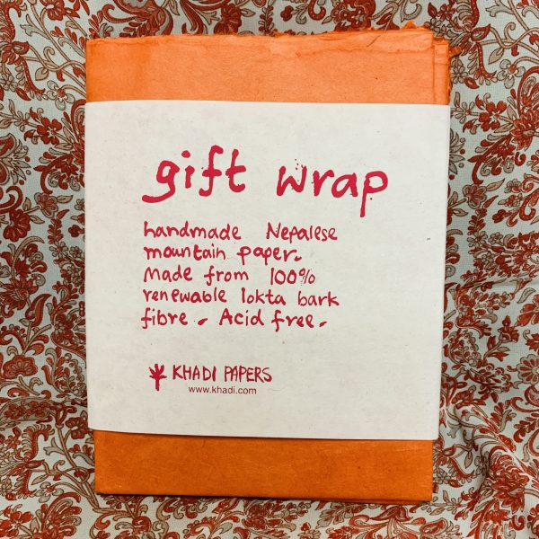 Paper Wrap Coral