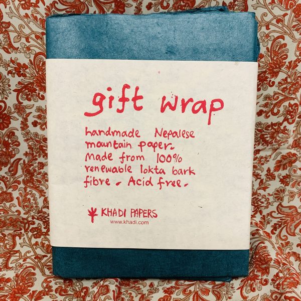 Paper Wrap Blue