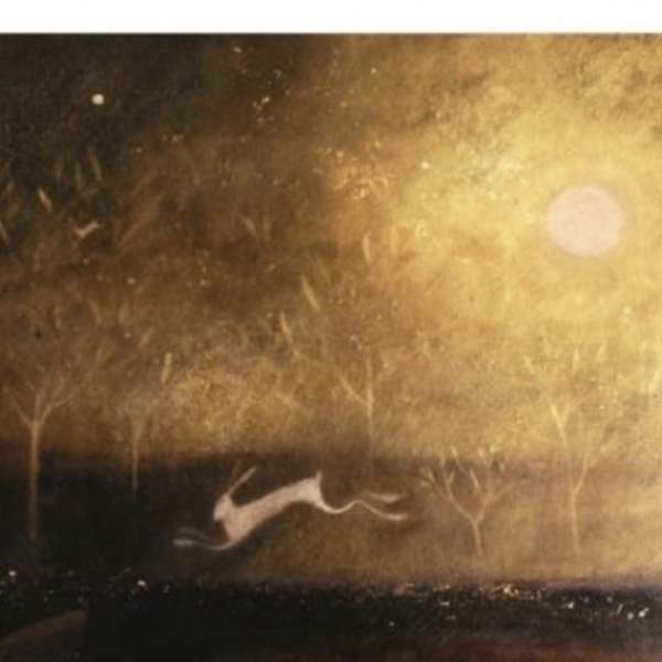Full Moon at the Edge of Silver Dawn - Catherine Hyde