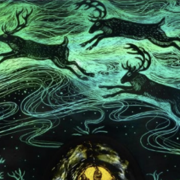 Reindeer Nativity - Tamsin Abbott