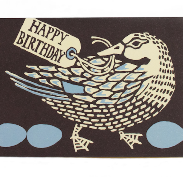 Happy Birthday Duck Card
