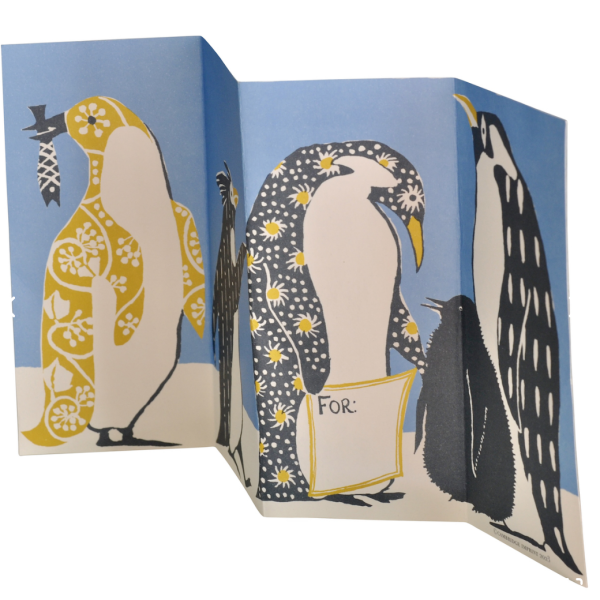 Penguins in Kimonos Card