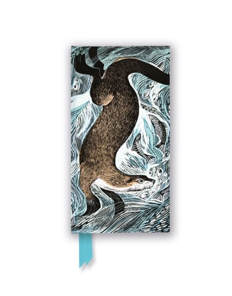 Fishing Otter, Small Notebook - Angela Harding