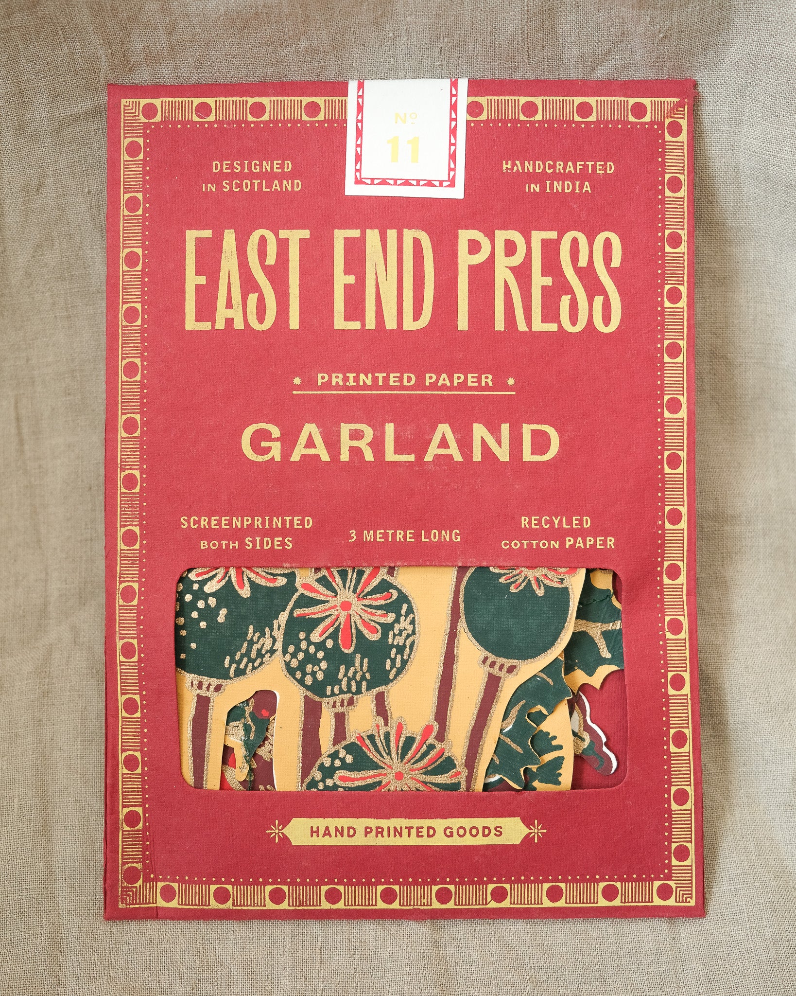 East End Press - Hedgerow, Sewn Garland