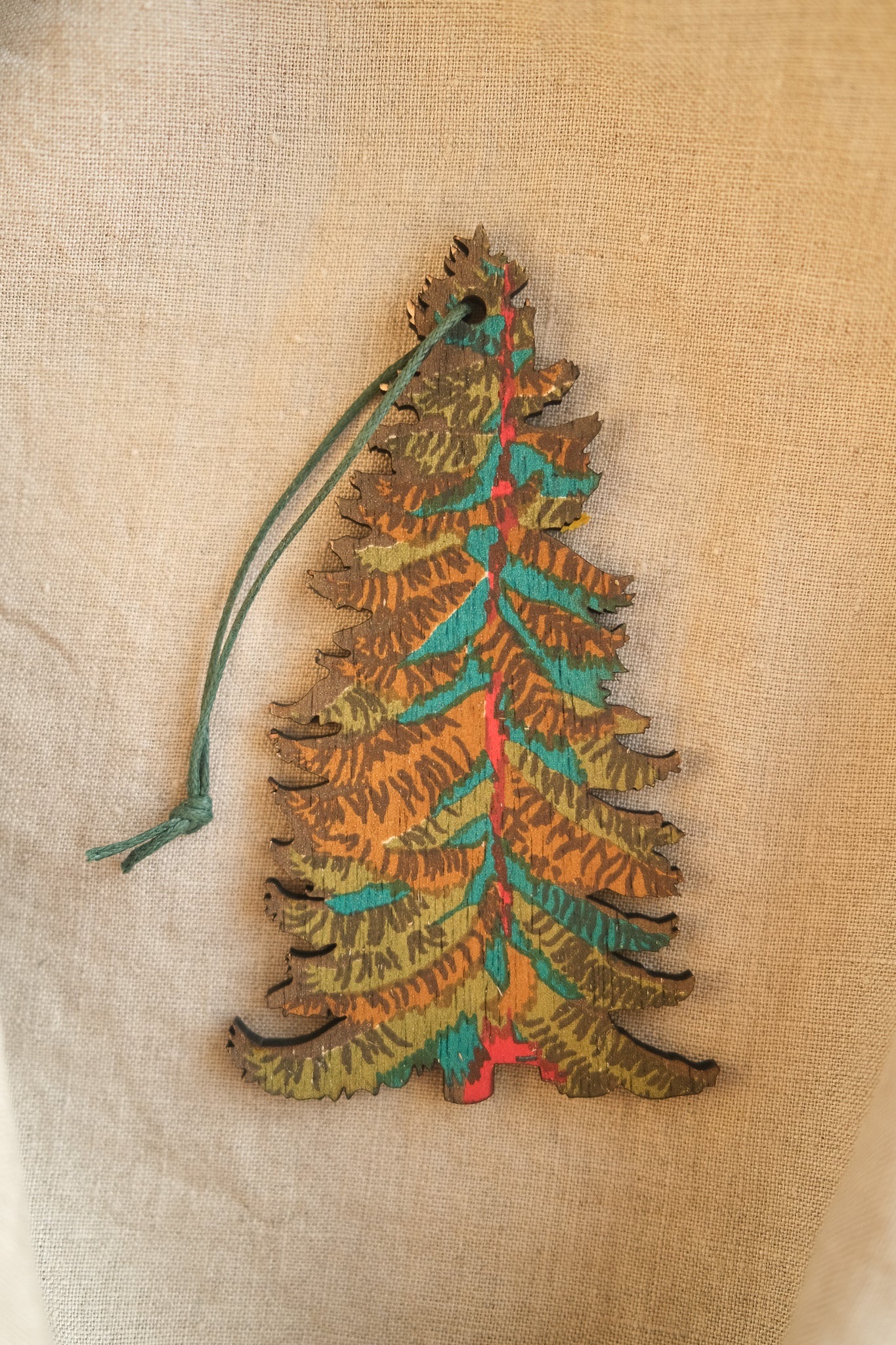 East End Press - Wooden Tree Hanging Decorations