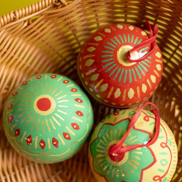 East End Press - Jolly Green Bauble Bag