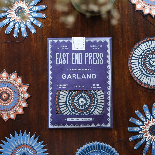 East End Press - Stars, Sewn Garland