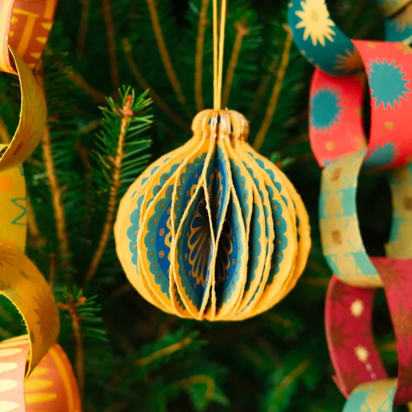 East End Press - Yellow Bauble