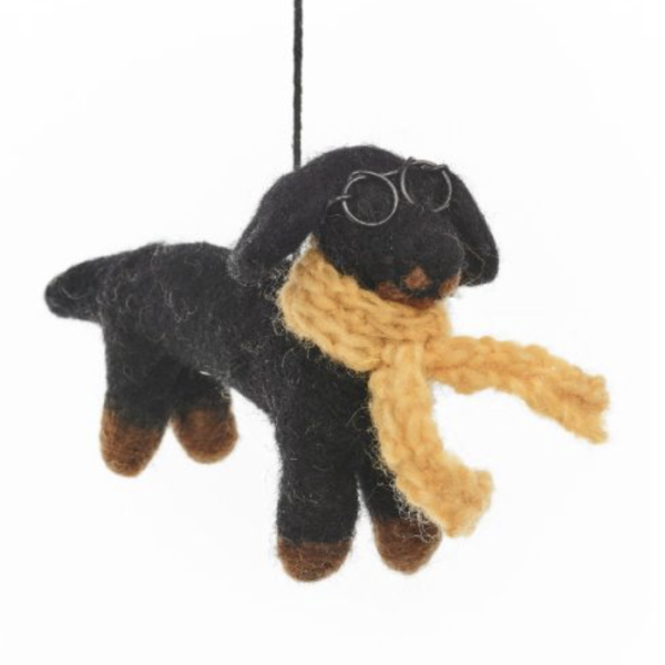 Felt Douglas The Dachshund