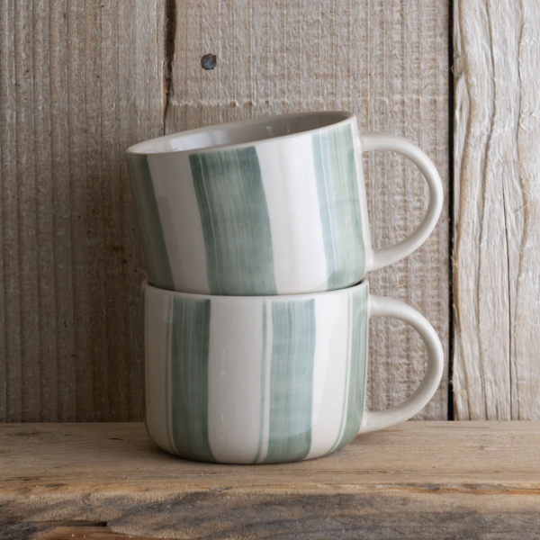 Kindred Cornflower Mug - Brushed Sage Green (Set of 2)