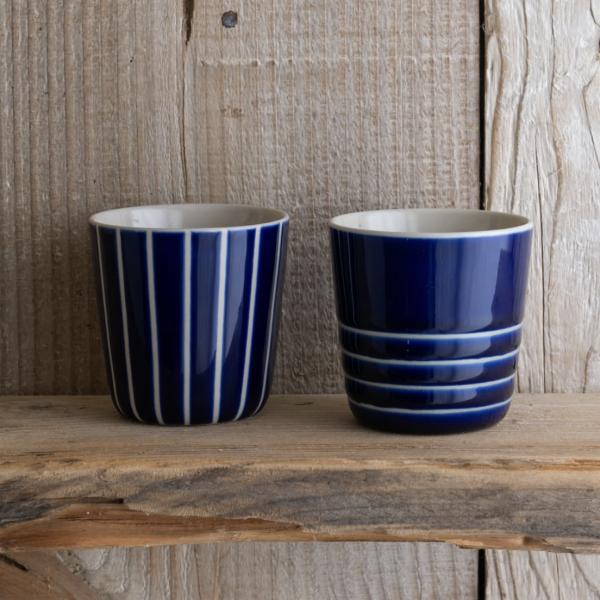 Kindred Vervain Beaker - Indigo Blue - Large (Set of 2)