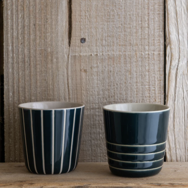 Kindred Vervain Beaker - Sea Green - Small (Set of 2)