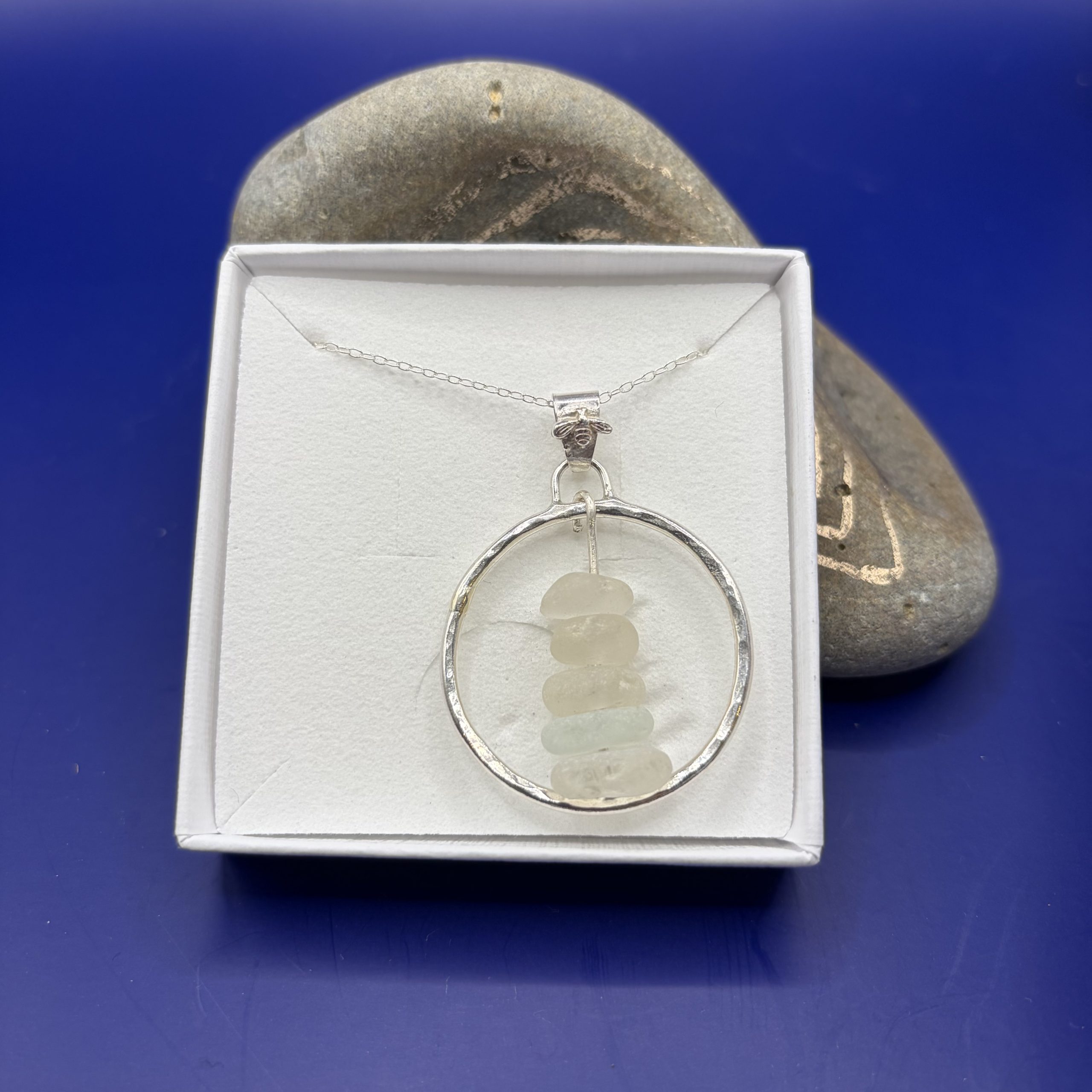 Abacus Sea Glass Pendant